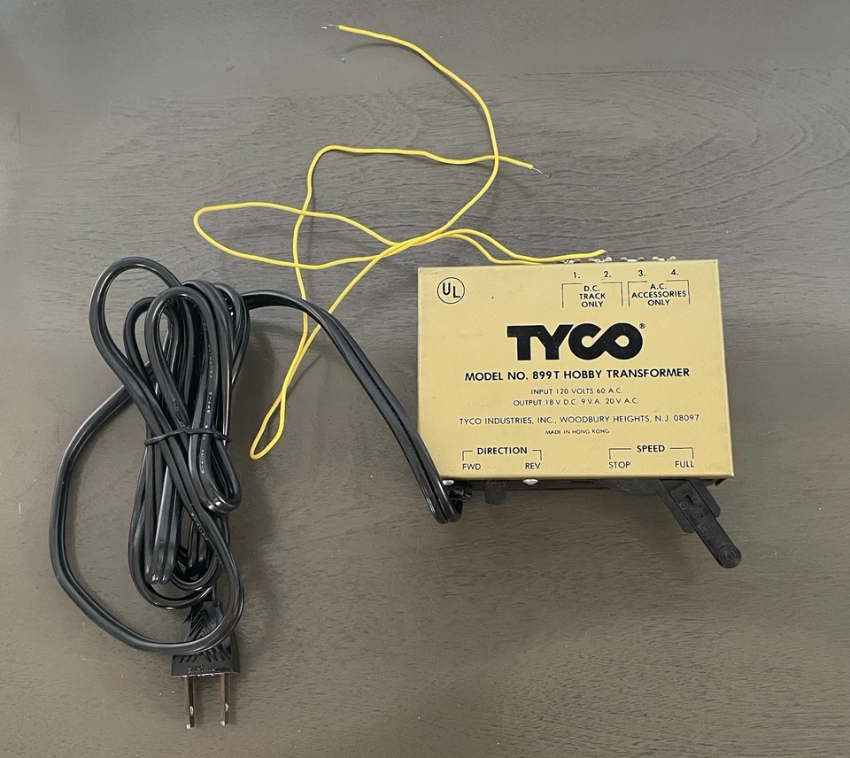 Vintage Tyco Model no. 899T Hobby Transformer - Image 1 of 1