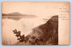 Vintage RPPC Dardanelle AR on the Arkansas River Real Photo Postcard W4 - Picture 1 of 2