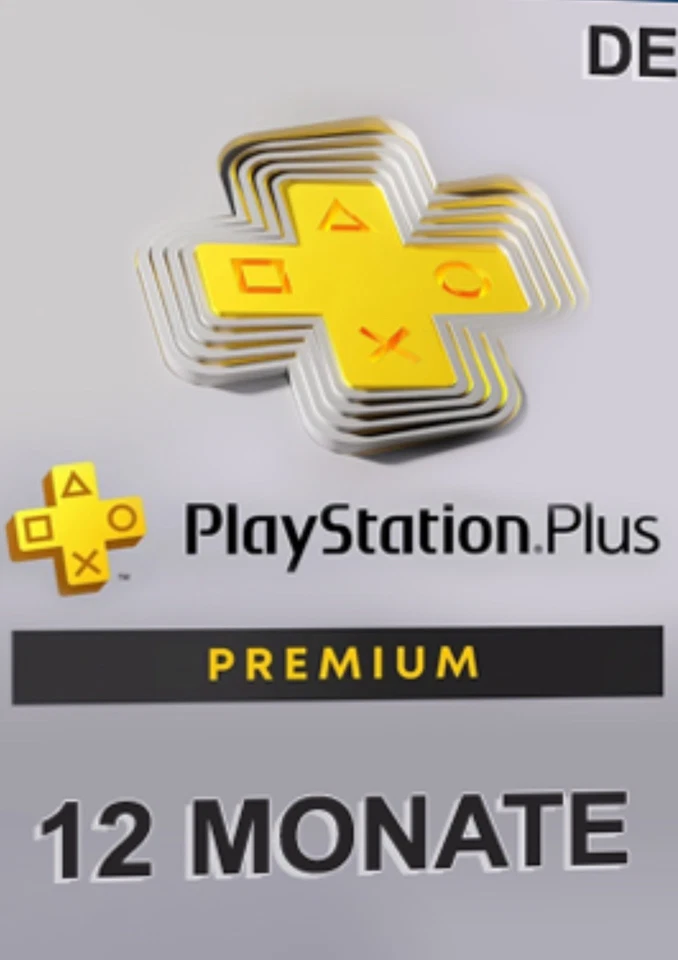🎮 PlayStation Plus Premium – 12 Monate | Vollzugriffskonto | - Bild 1 von 1