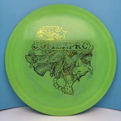 Discraft ESP Raptor, Ltd Ed JomezPro Texas Proud Wildlife, 173-174g, Rare, New - Image 1 of 4