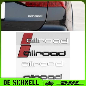 Schriftzug Emblem Aufkleber Heckdeckel "allroad" Heckklappe Kofferraum Für Audi - Bild 1 von 10
