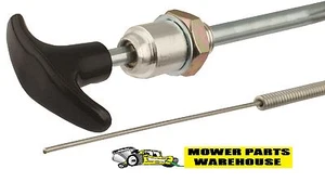 NEW PUSH PULL THROTTLE CONTROL CABLE LOCKING B1SB223 60-100 104" LONG - Picture 1 of 1