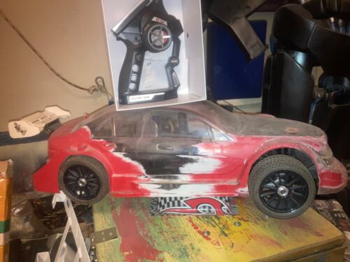 RC NITRO AMG MERCEDES C-KL. DTM 2008 KYOSHO De Agostini 1:8 NEU  # unbenutzt