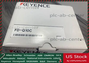 New Keyence FD-Q10C Clamp-on Digital Flow Sensor w/ Sensor Bracket 20-30VDC -USA - Picture 1 of 21