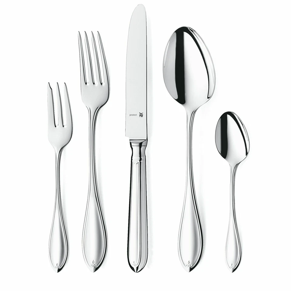 WMF Premiere Edelstahl Besteck Set 6 Personen, Essbesteck Set 30 teilig - Bild 1 von 1