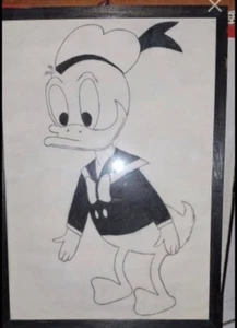 Original Donald Duck Disney aus Sammlung {very nicely made} - Picture 1 of 9