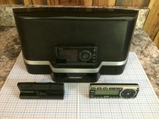 Sirius Xm Radio Bundle Sxabb2 Boombox Speaker 2 receivers & car dock Onyx