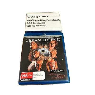 Urban Legend Blu Ray Region B Australian Release JOSHUA JACKSON HORROR SLASHER - image 1 of 4