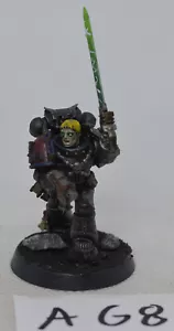 Warhammer 40k, Space Marines, Blood Angels, Deathwatch, Custom Librarian, AG8 - Picture 1 of 5