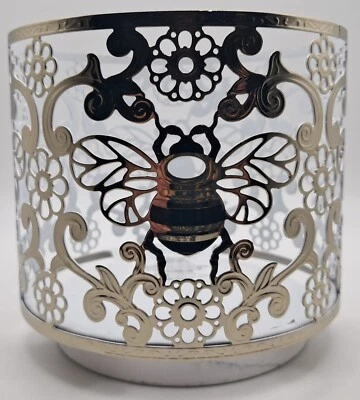 NEW! Bath & Body Works Elegant Bee 3 Wick Candle Holder - Image 1 of 3