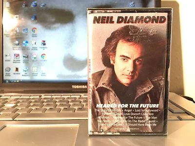 NEIL DIAMOND Headed For The Future  **NEW in SHRINK WRAP** Cassette USA 1986  - Image 1 of 4