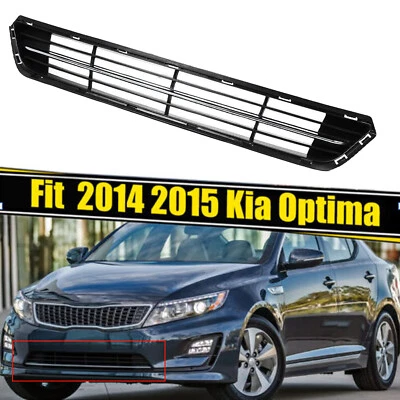 Parrilla de radiador de parachoques inferior delantero cromada para Kia Optima 2014 2015 Foto 1 de 4