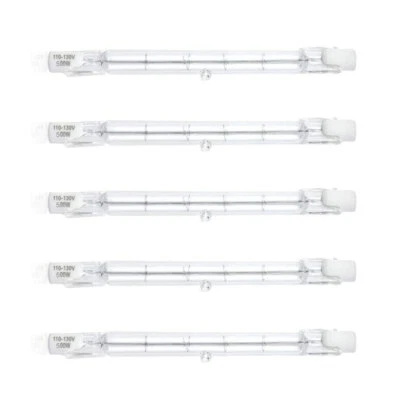 5PC Light Bulb 120V 500W 500 Watt J Type T3 R7S 118MM Double Ended 4.65" - Image 1 of 4