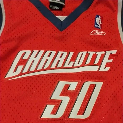 Camiseta NBA Reebok Niños Charlotte Bobcats #50 Okafor Talla 14-16 Foto 1 de 4
