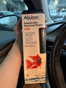 Aqueon Submersible Aquarium Heater 100W for 40 Gallons (Fresh & Saltwater) - #03 - Picture 1 of 4