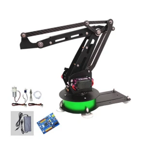 3DOF Roboterarm mechanischer Arm Roboterarm mit Steuerplatine + Power + Luftpumpe - Bild 1 von 4