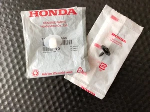 JUEGO ORIGINAL DE FABRICANTE DE EQUIPOS ORIGINALES HONDA ACURA TORNILLO DE GRIFO DE MONTAJE LATERAL Y CLIP DE OJAL POR EJEMPLO EH DC2 - Imagen 1 de 2