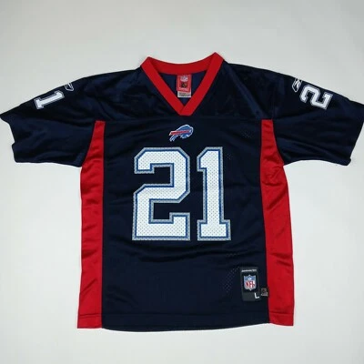 REEBOK Buffalo Bills #21 Willis McGahee Football Jersey NFL Youth 14-16 Large - Image 1 of 4