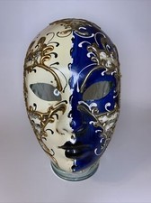 New ListingMade in Italy Auth. Venetian Mask Volto Masquerade Costume Wall Decor Full Face