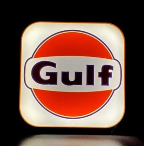 Gulf Oil - USB Lightbox ~ Sign ~ Lamp - Picture 1 of 4