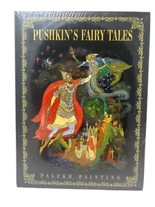 Pushkin's Fairy Tales - Palekh Painting Hardback book - 2007 (Factory Sealed) E3 - Imagen 1 de 2