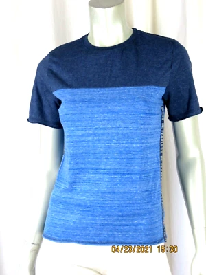 Camiseta Top Blusa ARIZONA JEAN CO. TALLA Juniors L Algodón/Poliéster 2 Tonos Azul Foto 1 de 4