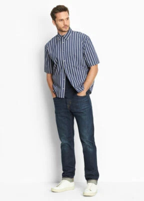 E094 NWT VINCE CLASSIC SLOUCH SLIM MEN DENIM JEANS SIZE 30, 33 $275 - Image 1 of 4