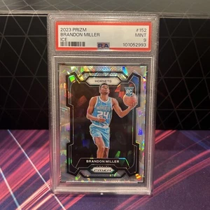 Panini Prizm Brandon Miller Ice Prizm #152 2023 PSA 9 - Imagen 1 de 2