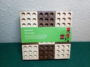Cost Plus World Market Wooden Sudoku Board Game, New - Picture 1 of 7