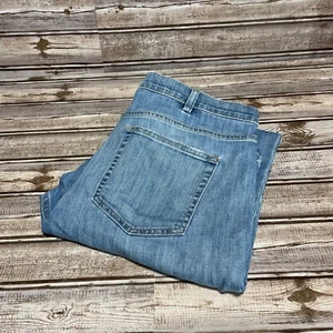 Jeans Duluth Trading blu dritto donna taglia 14x31(30) - Foto 1 di 7