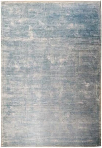 TORQOUISE BLUE MODERN RUG 7x11' #5396 - Picture 1 of 10