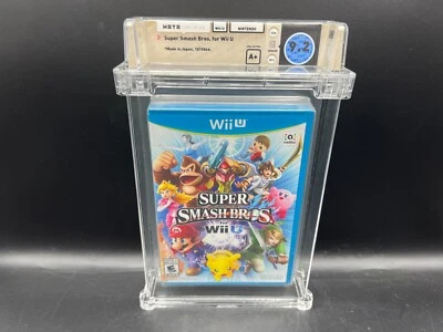 1st Print Made in Japan Super Smash Bros. Wii U WATA 9.2 A+ FACTORY SEALED VGA - Image 1 of 4