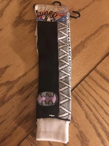 DC Super Hero Batgirl Children's Knee High Socks Sz: 9-3 ~BRAND NEW~ - Picture 1 of 3