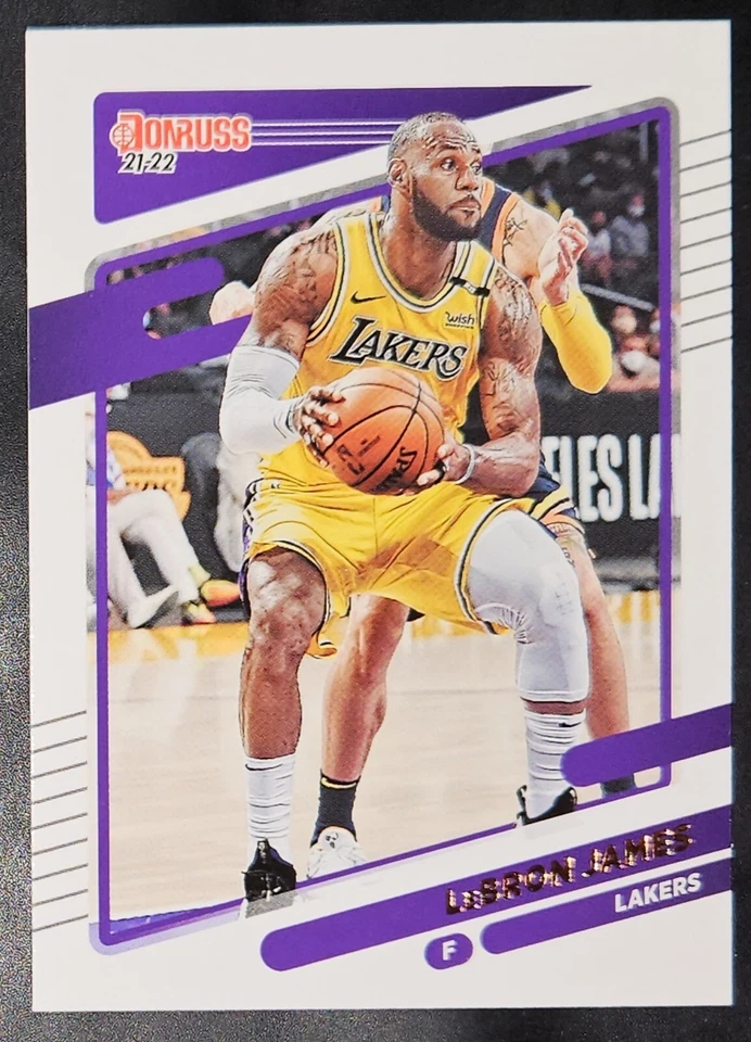 LeBron James 2021-22 Panini Donruss Base Card (no.12) - Image 1 of 1