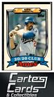 Kirk Gibson 1989 Topps Ames 20/20 Club #14  Los Angeles Dodgers