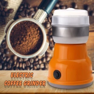 Electric Coffee Bean Grinder Nut Seed Herb Grinding Spice Crusher Mill Blender - Picture 1 of 7
