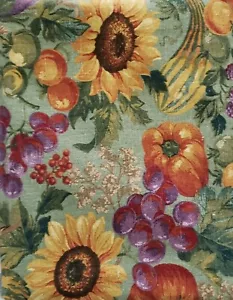 Kesslers USA Upholstery Autumn Veggies 1.9 Yards - Picture 1 of 1