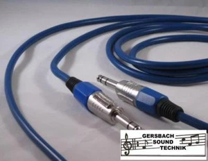 Jack Cable Stereo Blue 6,3 MM Length 15 Meter - Zdjęcie 1 z 2