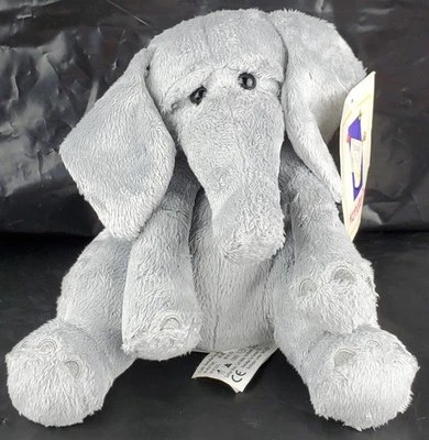 Manhattan Toy Vintage 2001 Ragtails Wanda Elephant Item # 102800 - RARE - NOS - Image 1 of 4