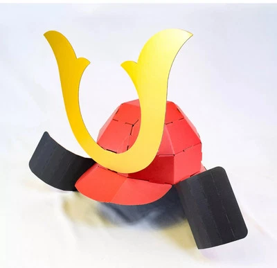 Casco Shinobiya Samurai - Celebración Home Run, cartón kabuto hecho en Japón Foto 1 de 4