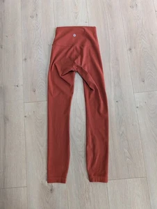Lululemon Leggings Damen 0 Wunder Train High Rise Tight Dark Terracotta 25"  - Bild 1 von 10