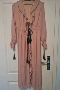 Vestido Zara talla S rosa blogger nuevo con etiqueta - Imagen 1 de 5