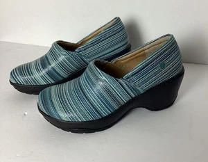 Zapatos de mujer Nurse Mates talla 6,5 M tonos de azul cocodrilo ropa de trabajo antideslizante - Imagen 1 de 6