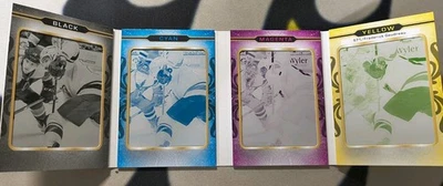 2023-24 UD The Cup Printing Plate booklets #571 Frederick Gaudreau #1/1 Wild  - Image 1 of 4