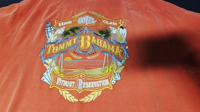 Camisa Tommy Bahama Para Hombre X-Grande Naranja Alta Clase Hotelera Sin Reserva Seda Foto 1 de 4