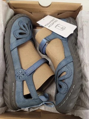 Zapatos planos informales Mary Jane Jbu Magnolia Encore para mujer - Denim talla: 7M Foto 1 de 4