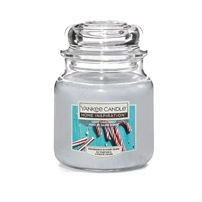 Yankee Candle - Scented Candle - Home Inspiration - Candy Cane Forest - 104g - Image 1 of 4