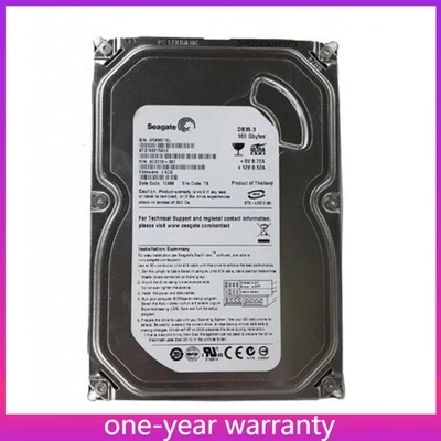 ST3160215ACE Seagate 160GB 7200RPM IDE PATA ATA-100 3.5" Desktop HDD Hard Drive - Image 1 of 3