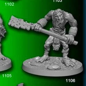 "1106 Loathsome Troll" Bones 5 Reaper Miniatures Fantasy D&D Pathfinder RPG - Picture 1 of 1