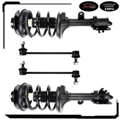 Para 2005-2008 2009 Hyundai Tucson Apoios de suspensão dianteiros barra oscilante link com kit de mola helicoidal - Imagem 1 de 4